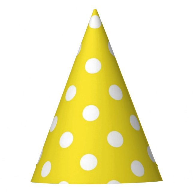 Gorro De Fiesta Patrón de puntos polacos (Anverso)