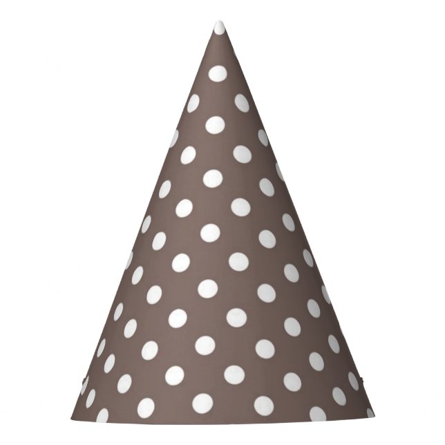 Gorro De Fiesta Patrón de puntos polacos (Anverso)