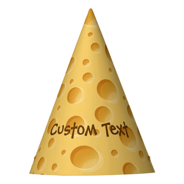Gorro De Fiesta Patrón de queso suizo (Anverso)