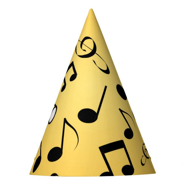 Gorro De Fiesta Patrón musical (Anverso)
