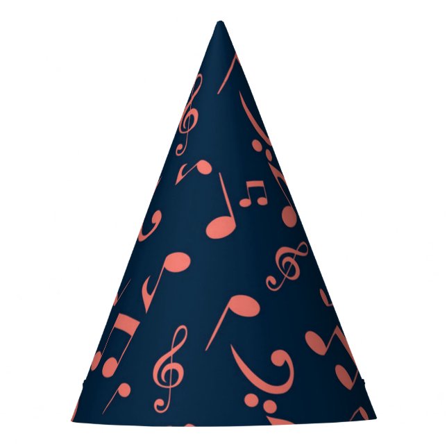 Gorro De Fiesta Patrón musical (Anverso)