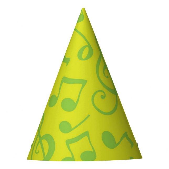 Gorro De Fiesta Patrón musical (Anverso)