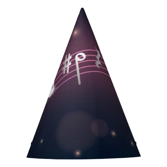 Gorro De Fiesta Patrón musical (Anverso)