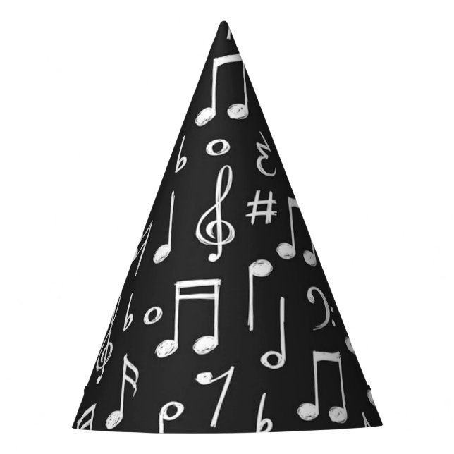 Gorro De Fiesta Patrón musical (Anverso)