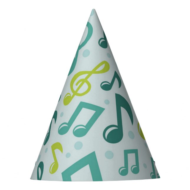 Gorro De Fiesta Patrón musical (Anverso)