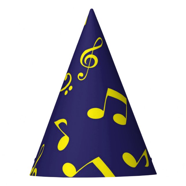 Gorro De Fiesta Patrón musical (Anverso)