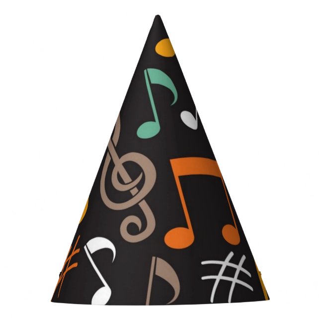 Gorro De Fiesta Patrón musical (Anverso)