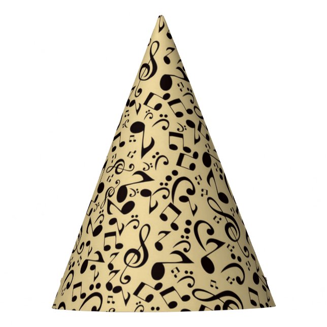 Gorro De Fiesta Patrón musical (Anverso)