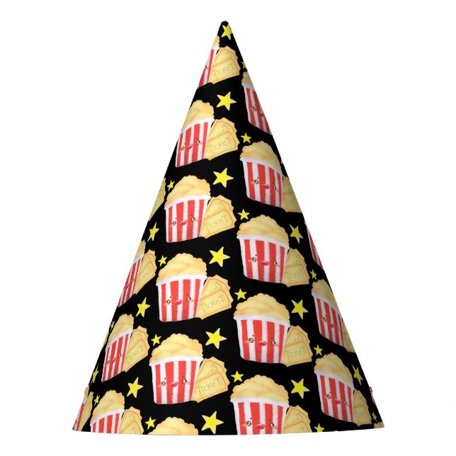 Gorro De Fiesta Película Noche De Cine Y Entradas (Anverso)