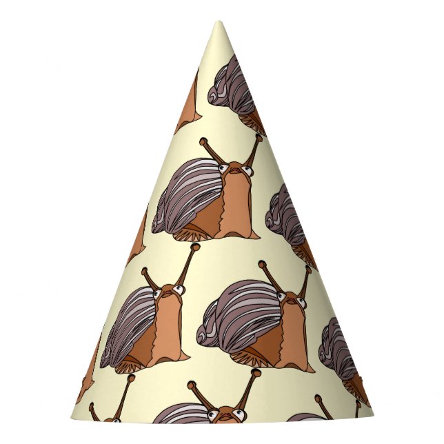 Gorro De Fiesta Pequeño caracol (Anverso)