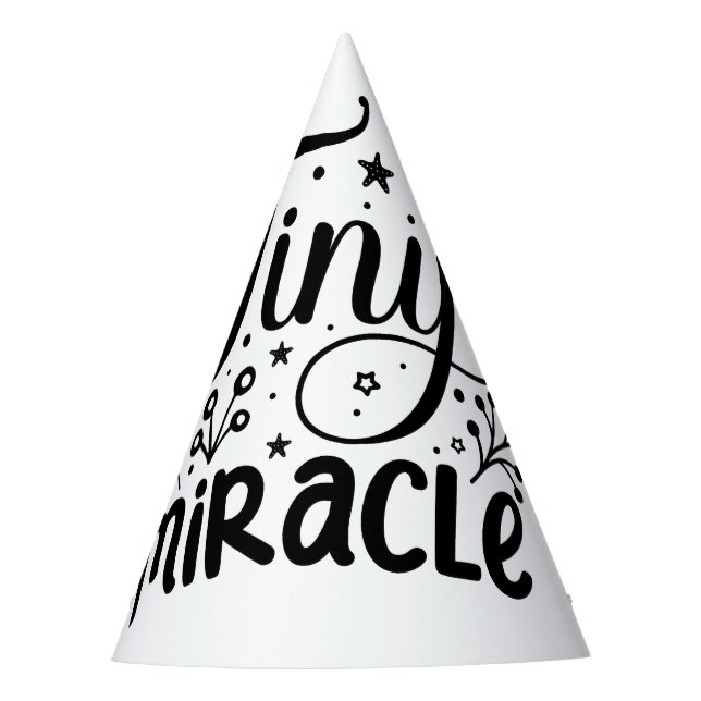 Gorro De Fiesta ¡Pequeño Milagro! (Anverso)