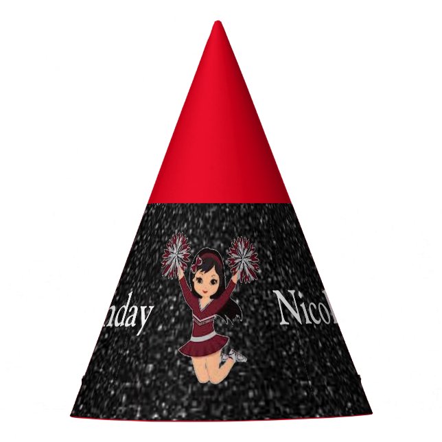 Gorro De Fiesta Personalizado animador "Feliz Cumpleaños" (Anverso)