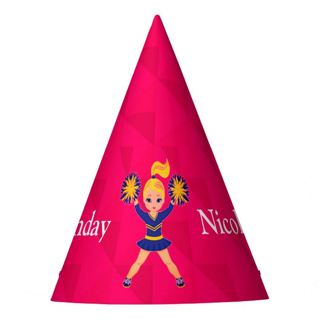 Gorro De Fiesta Personalizado animador "Feliz Cumpleaños" (Anverso)
