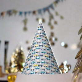 Gorro De Fiesta Personalizado de coches de época multicolor