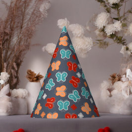 Gorro De Fiesta Personalizado de mariposa multicolor