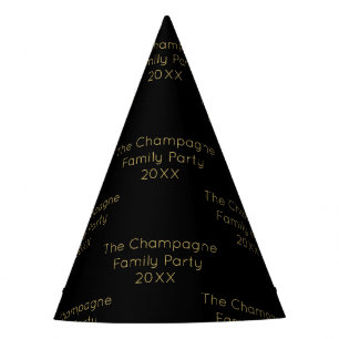 Gorro De Fiesta Personalizado de Nochevieja Moderna