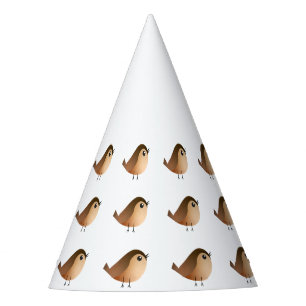 Gorro De Fiesta Personalizado de pájaro de Sparrow
