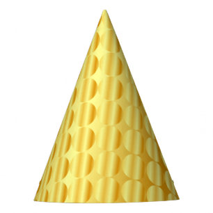 Gorro De Fiesta Personalizado Faux Gold Fiesta plantilla de glamou