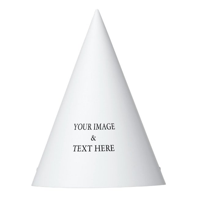 Gorro De Fiesta Personalizado personalizado de su propia foto (Anverso)