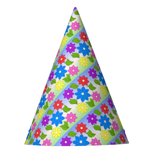 Gorro De Fiesta Pétalos de verano (Anverso)
