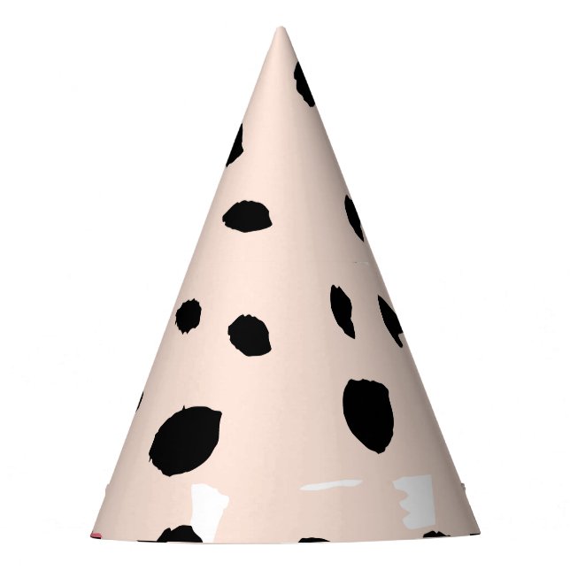 Gorro De Fiesta Pincel de tinta: Textura artística (Anverso)