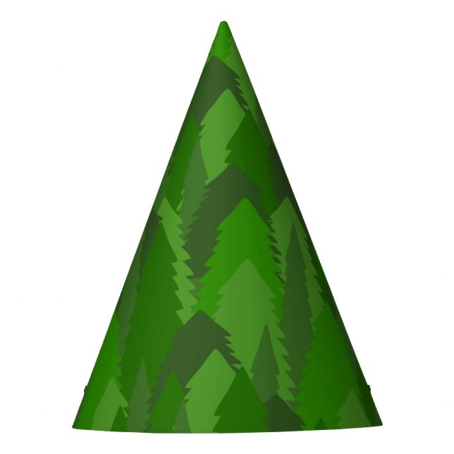 Gorro De Fiesta Pine Forest (Anverso)