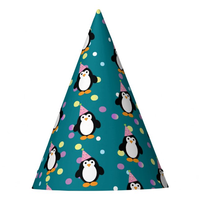 Gorro De Fiesta Pingüino Fiesta (Anverso)