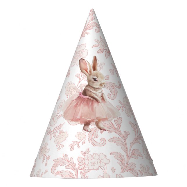 Gorro De Fiesta Pink ballet tutu Some Bunny Birthday (Anverso)