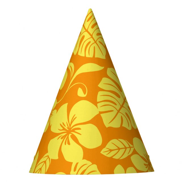 GORRO DE FIESTA PINK BIKINI (TANGERINA/AMARILLO) (Anverso)