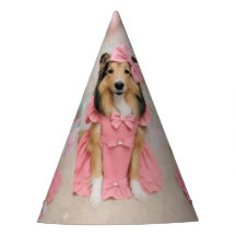 Pink Dress Sheltie