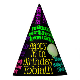 Gorro De Fiesta Pintura colorida o cumpleaños personalizado limo