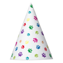 Gorro De Fiesta Pinturas de arcoiris pintadas