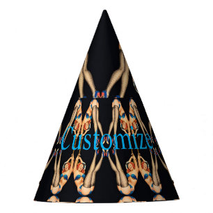 Gorro De Fiesta Pinups de cosecha acrobática Thunder_Cove