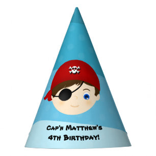 Gorro De Fiesta Pirata Boy