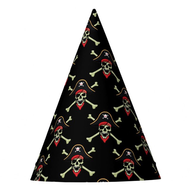 Gorro De Fiesta Pirate Skull Party Hat (Anverso)