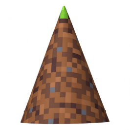 Gorro De Fiesta Pixel grass gamer birthday 