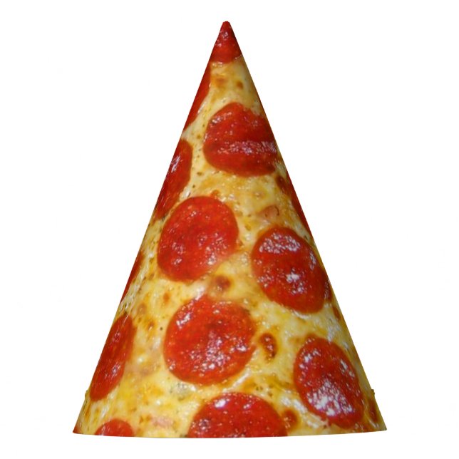 Gorro De Fiesta Pizza de salchichones (Anverso)