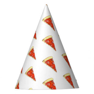 Gorro De Fiesta Pizza Fiesta Cheese Pepperoni Pie Slice Pizzeria