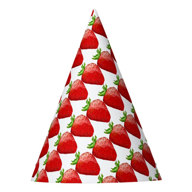 Gorro De Fiesta Placer del verano de la fresa (Anverso)