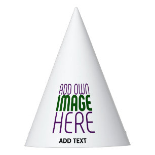 GORRO DE FIESTA PLANTILLA DE TEXTO DE IMAGEN BLANCA SIMPLE EDITABL