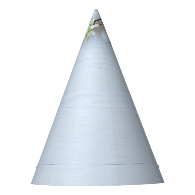 Gorro De Fiesta Pluma de cerezo de Pascua: Huevos Amarillos. (Anverso)