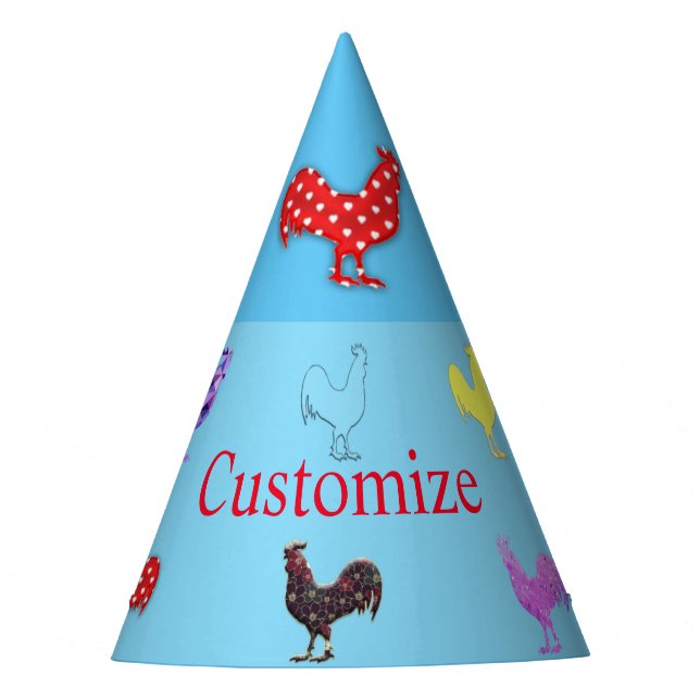 Gorro De Fiesta Pollo Hens Thunder_Cove (Anverso)
