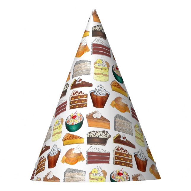 Gorro De Fiesta Postres de comida de panadería del sur de Estados  (Anverso)