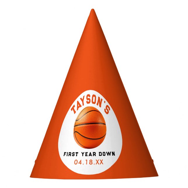 Gorro De Fiesta Primer año de nacimiento del baloncesto (Anverso)