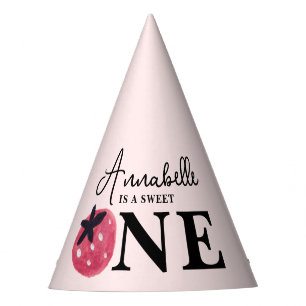 Gorro De Fiesta Primer cumpleaños de Berry