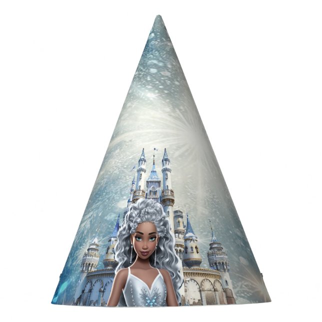 Gorro De Fiesta Princesa de Hielo (Anverso)