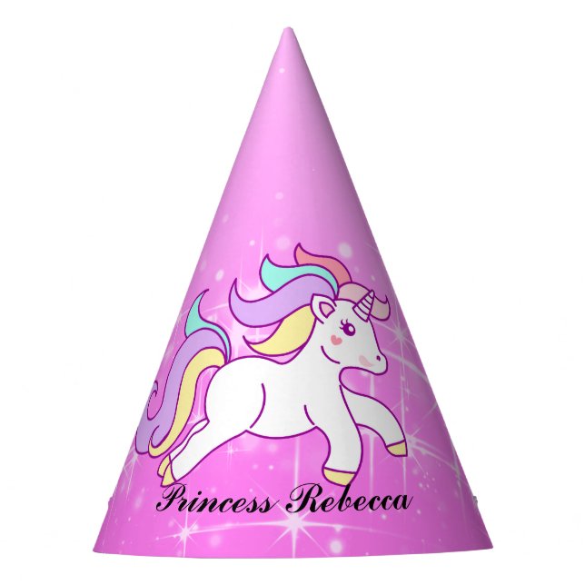 Gorro De Fiesta Princesa de Unicorn (Anverso)