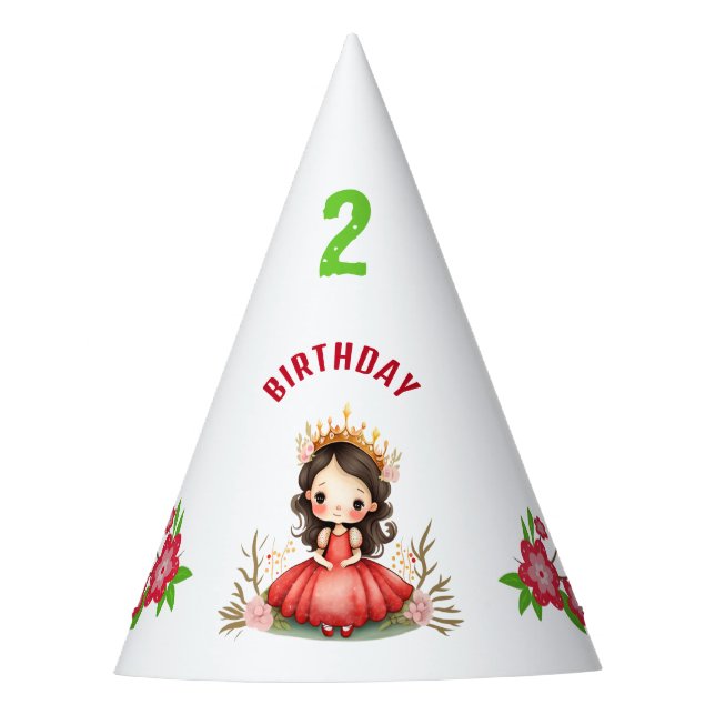 Gorro De Fiesta Princesa pequeña (Anverso)