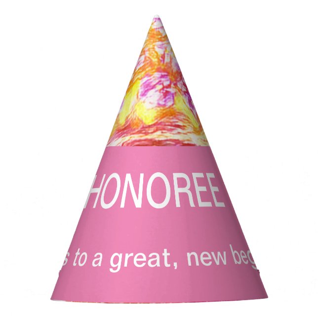 Gorro De Fiesta Puerta a la Felicidad Felicitaciones Celebración (Anverso)