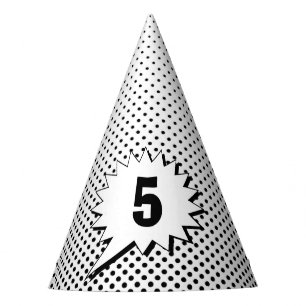 Gorro De Fiesta Punto cómico de superhéroes - Burbuja de discurso 